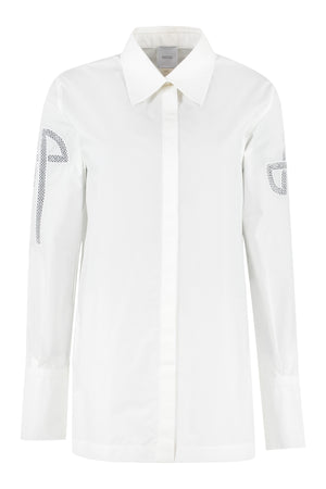 Cotton poplin shirt-0